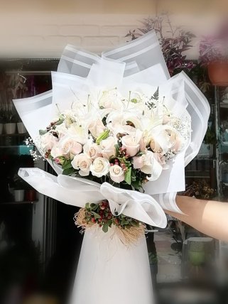 41 Somon Güllü Buket, Kütahya çiçek siparişi