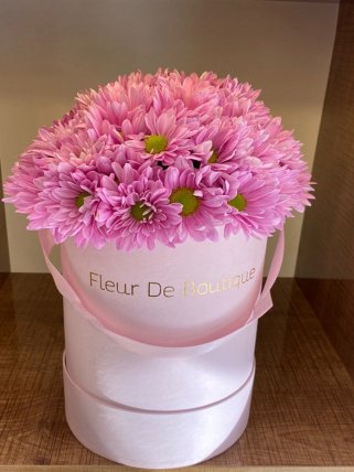 Pembe Kutuda Pembe Papatyalar, kütahya çiçekçi