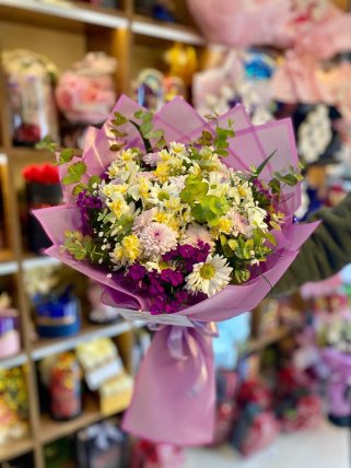 Renkli Bahar Çiçekleri