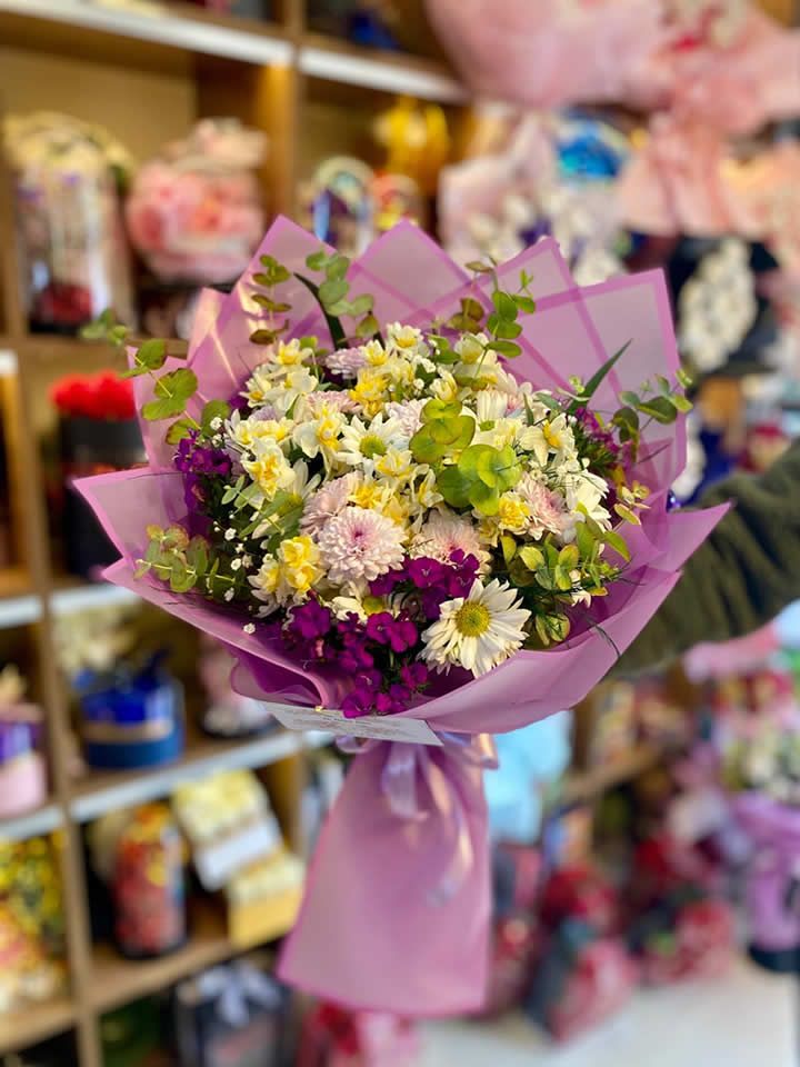 Renkli Bahar Çiçekleri